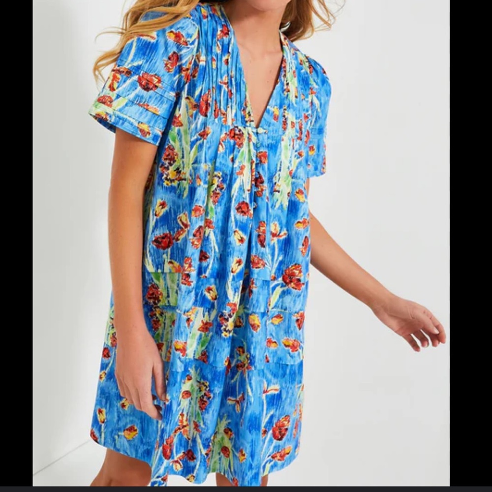 Hunter Bell Youjin Dress Tulip Bouquet